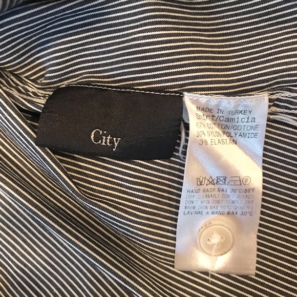 Zegna Men’s Pinstripe Dress Shirt - Picture 5 of 6